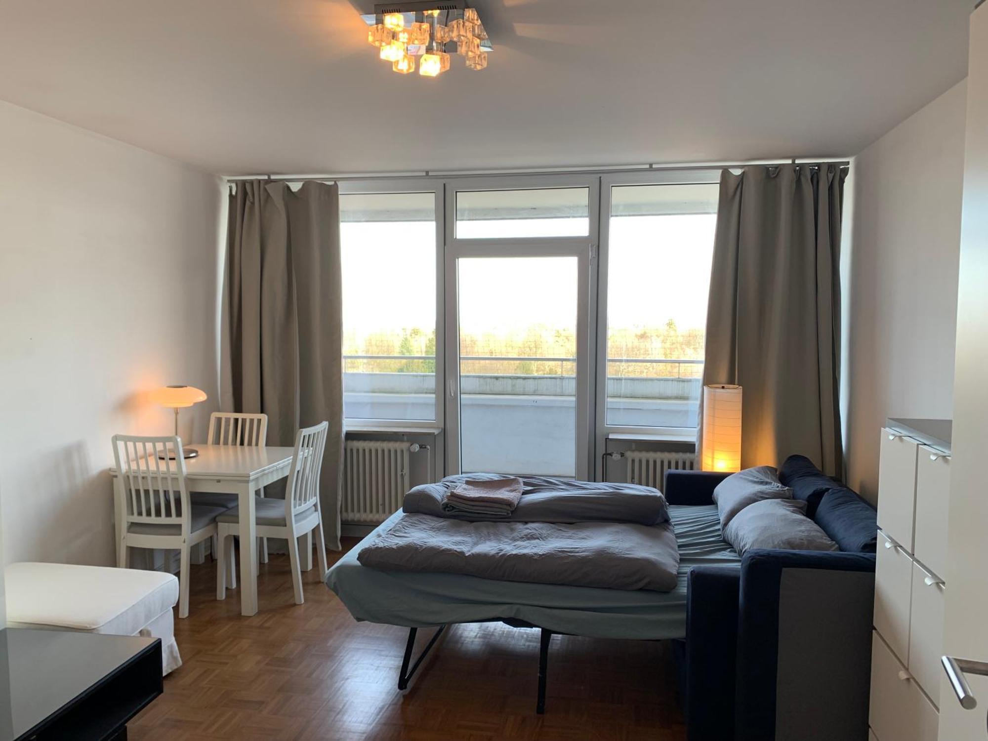 Business Messe Apartment & Wellness Spa Düsseldorf Dış mekan fotoğraf